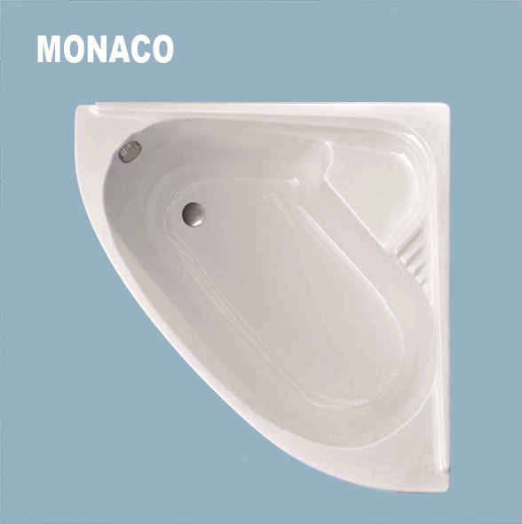 Ъглова вана MONACO 120x120см