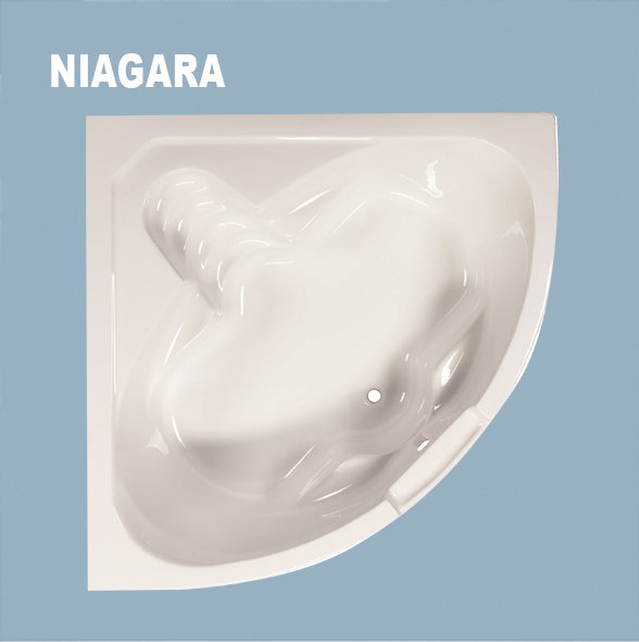 Ъглова вана NIAGARA 140x140см