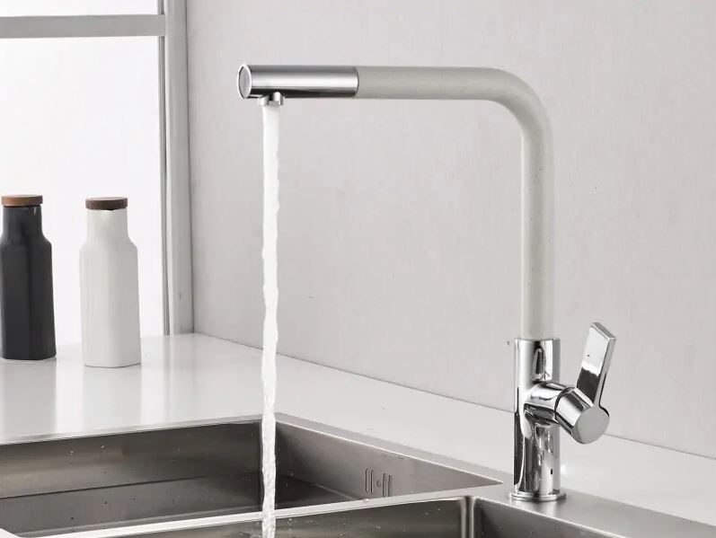Стоящ смесител за кухня ICF 718650 White