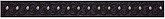 Kapitone Black/Cream Border